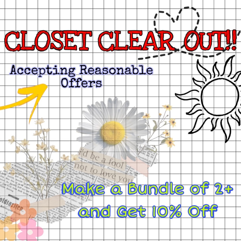 CLOSET CLEAR OUT‼️